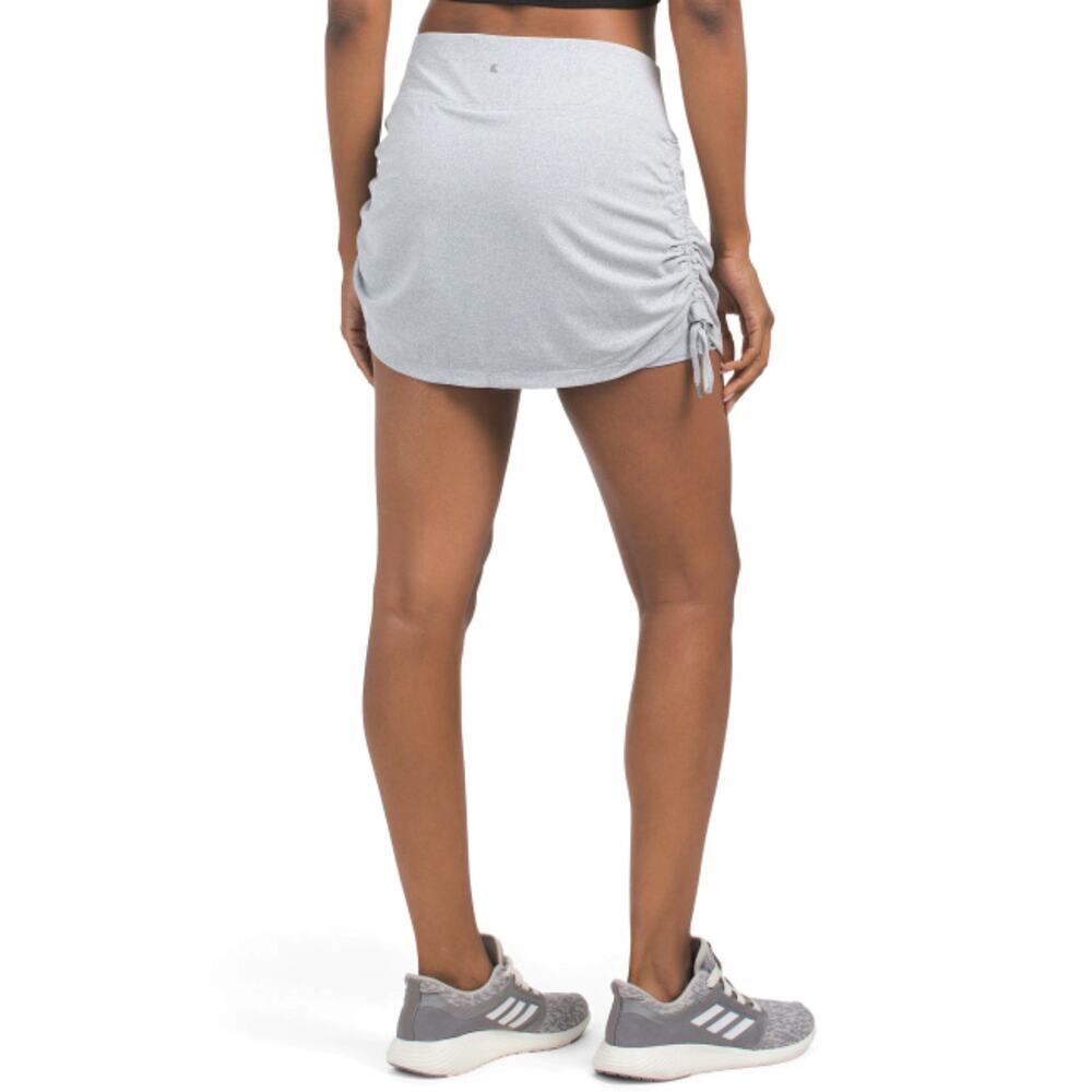New Kyodan Elastic Waistband Built-in Shorts Ruched Side Tennis Golf Skort - Picture 5 of 10